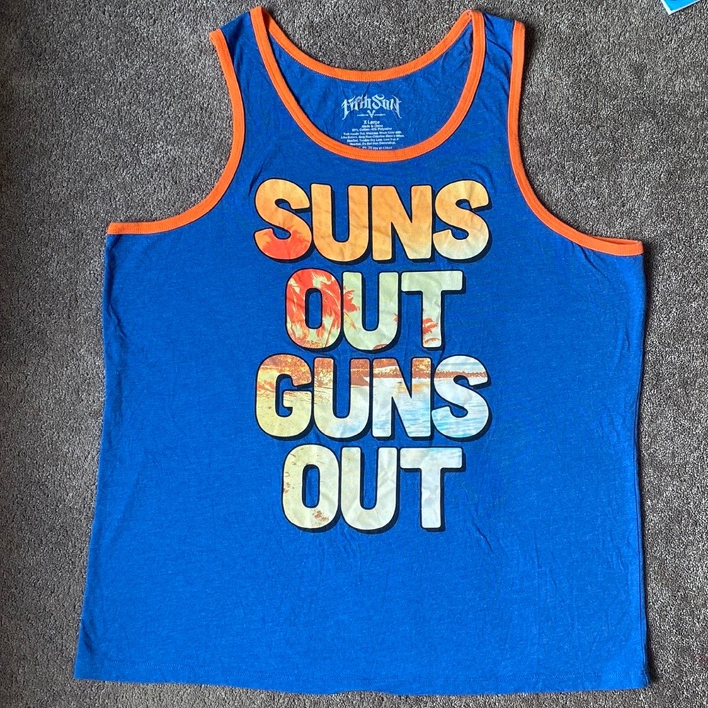 Fifth sun shirt Suns out guns out size xl